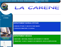 Tablet Screenshot of lacarene.com